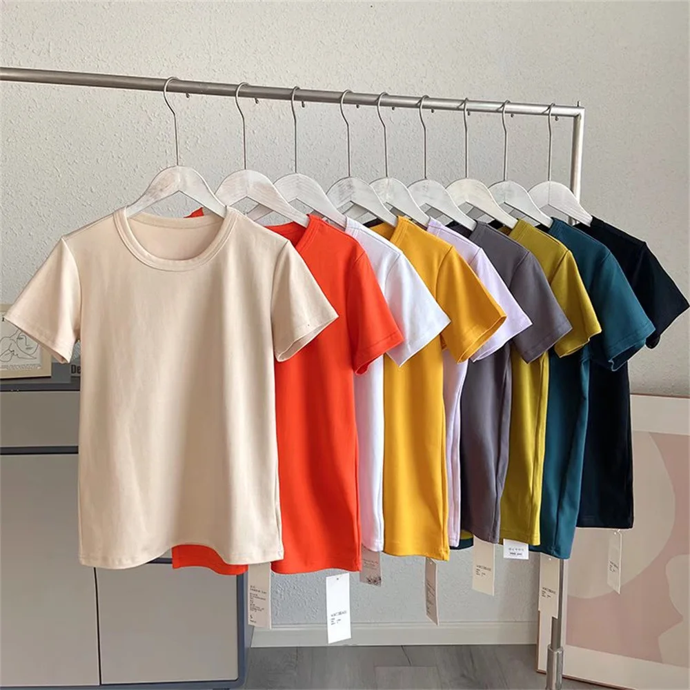 

Женская футболка Fashion2022, женская футболка с коротким рукавом из хлопка