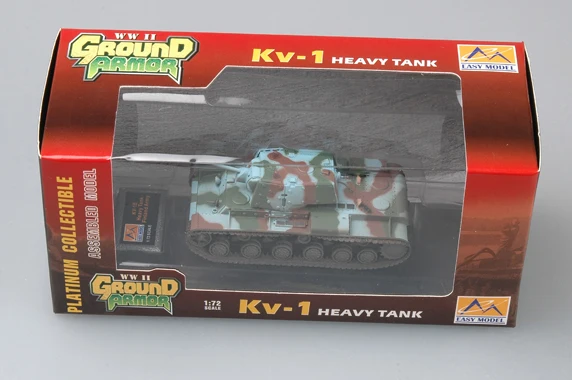 Easymodel 36280 1/72 финская армия Второй мировой войны модель тяжелого танка KV1 сборная