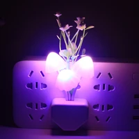 led mushroom indoor wall light euus plug romantic colorful bulb bedside atomsphere night lights home illumination decoration