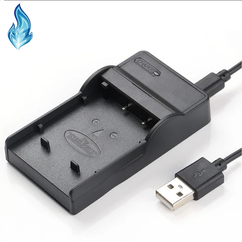 Зарядное устройство USB для фотоаппаратов Pentax A10 A20 A40 L20 T10 W10 WPi S4 S4i S5i S5n S6 Optio SVi