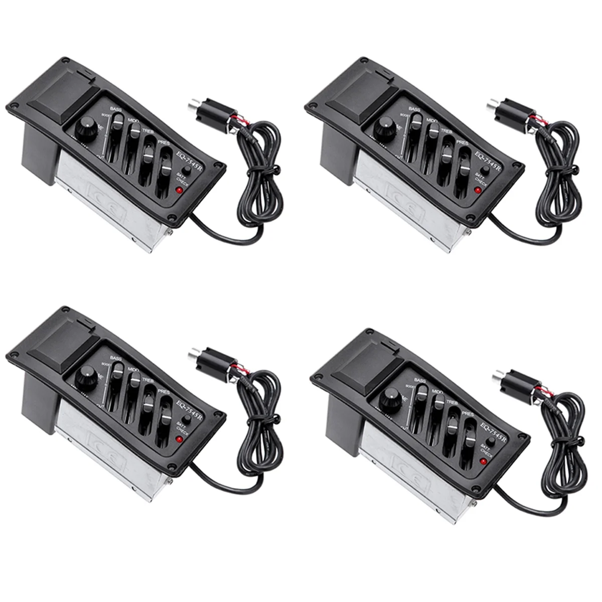 4 шт. эквалайзер для акустической гитары