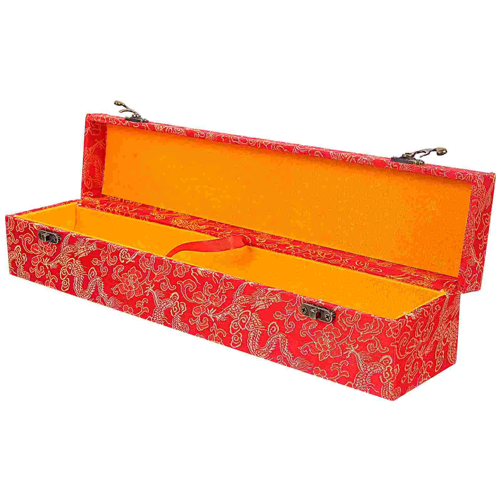 

Storage Box Wrapping Gift Calligraphy Paper Scroll Writing Suppliesholderchinese Painting Case Container Bin Wrap Kit