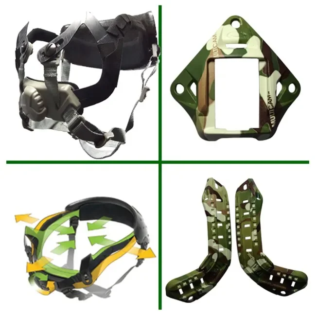 JJW Custom Multicam UHMWPE арамидный Тактический шлем быстрый боевой