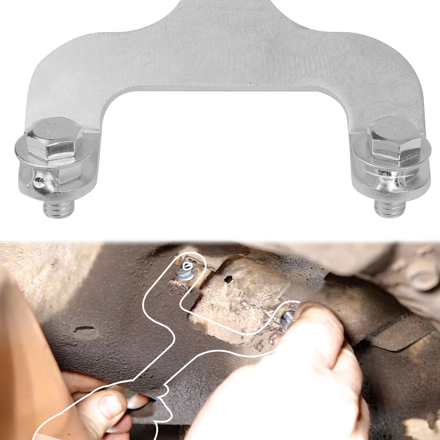 

Bolaxin Rear Bar Pin Flag Nut Fit for 1984-2001 Jeep Cherokee XJ 1082