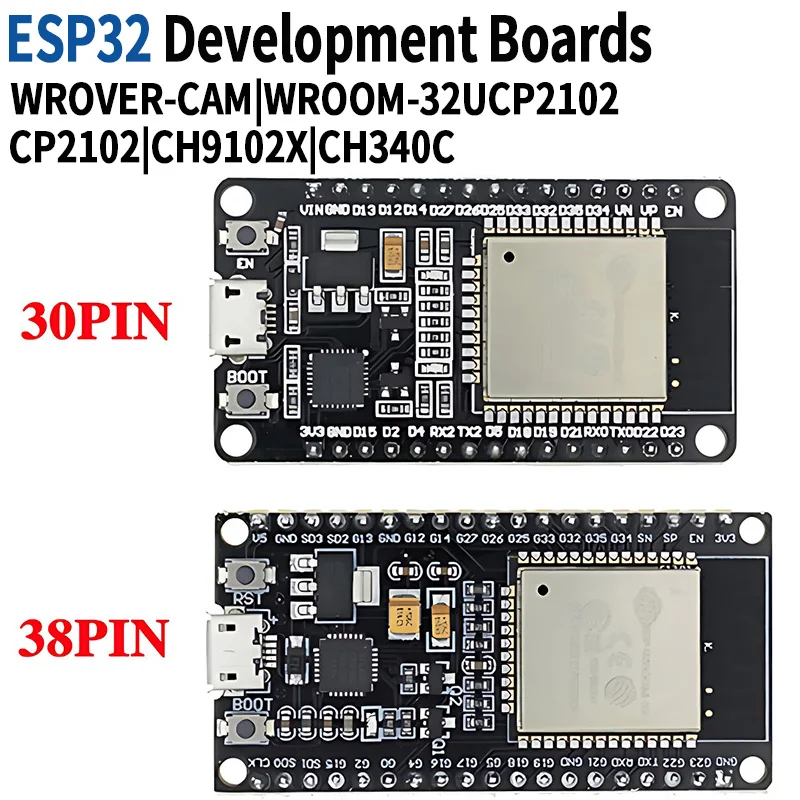 Макетная плата ESP32 Wi-Fi + Bluetooth сверхнизкое энергопотребление двухъядерный ESP 32