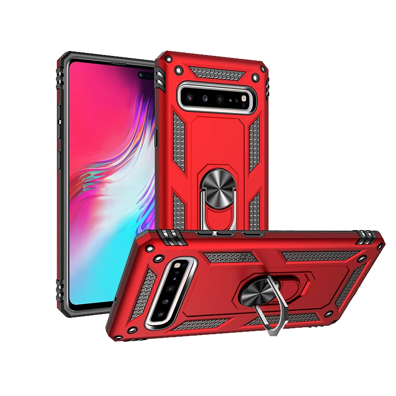 

Shockproof Armor Magnetic Case For Samsung Galaxy S22 S21 S20 Ultra 5G S22 S21 S20 5G S22 S21 S10 Plus S22 S21 S20 FE With Ring