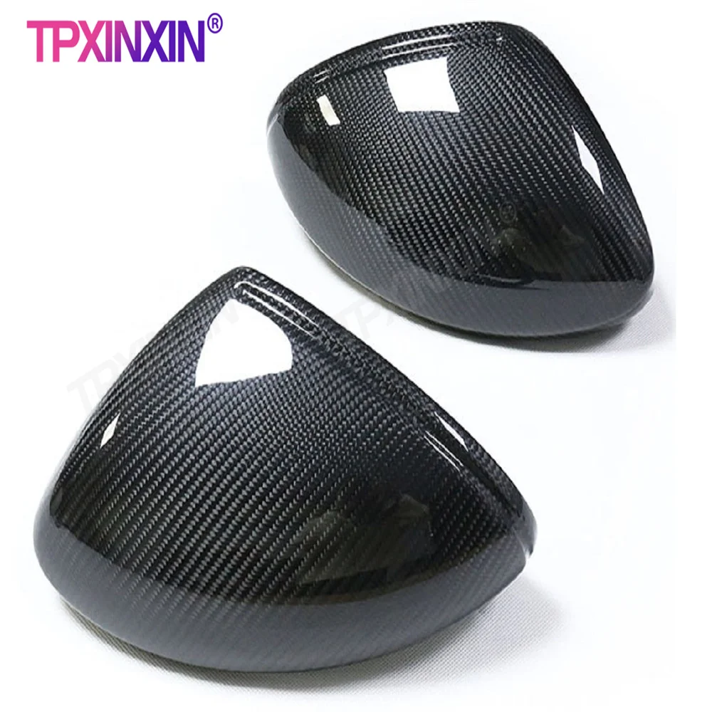 

Модификация автомобиля отделка для Porsche 718 982 сменная крышка зеркала заднего вида сухое углеродное волокно перевернутое зеркало автомобиль...