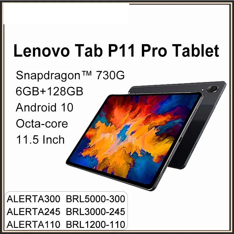 

For Lenovo Tab P11 Pro Xiaoxin Pad Pro Snapdragon 730 Octa Core 6GB Ram 128G Rom 11.5inch 2.5K OLED Screen 8500mAh Tablet