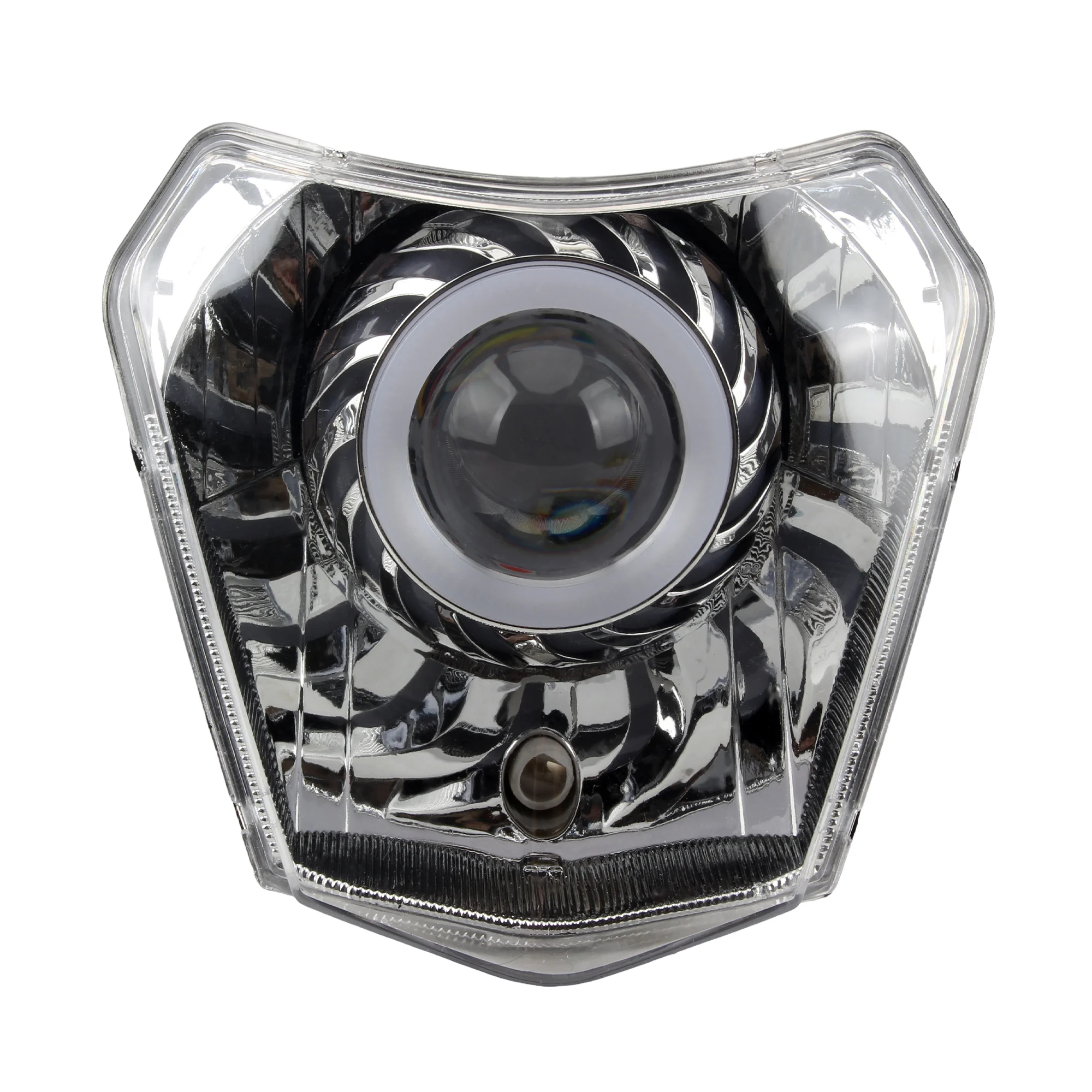 

Для KTM Angel Eyes фары светодиодные фары аксессуары для мотоциклов 2008-2016 EXC XC SX EXCW SXW 125-500 головной свет для мотокросса