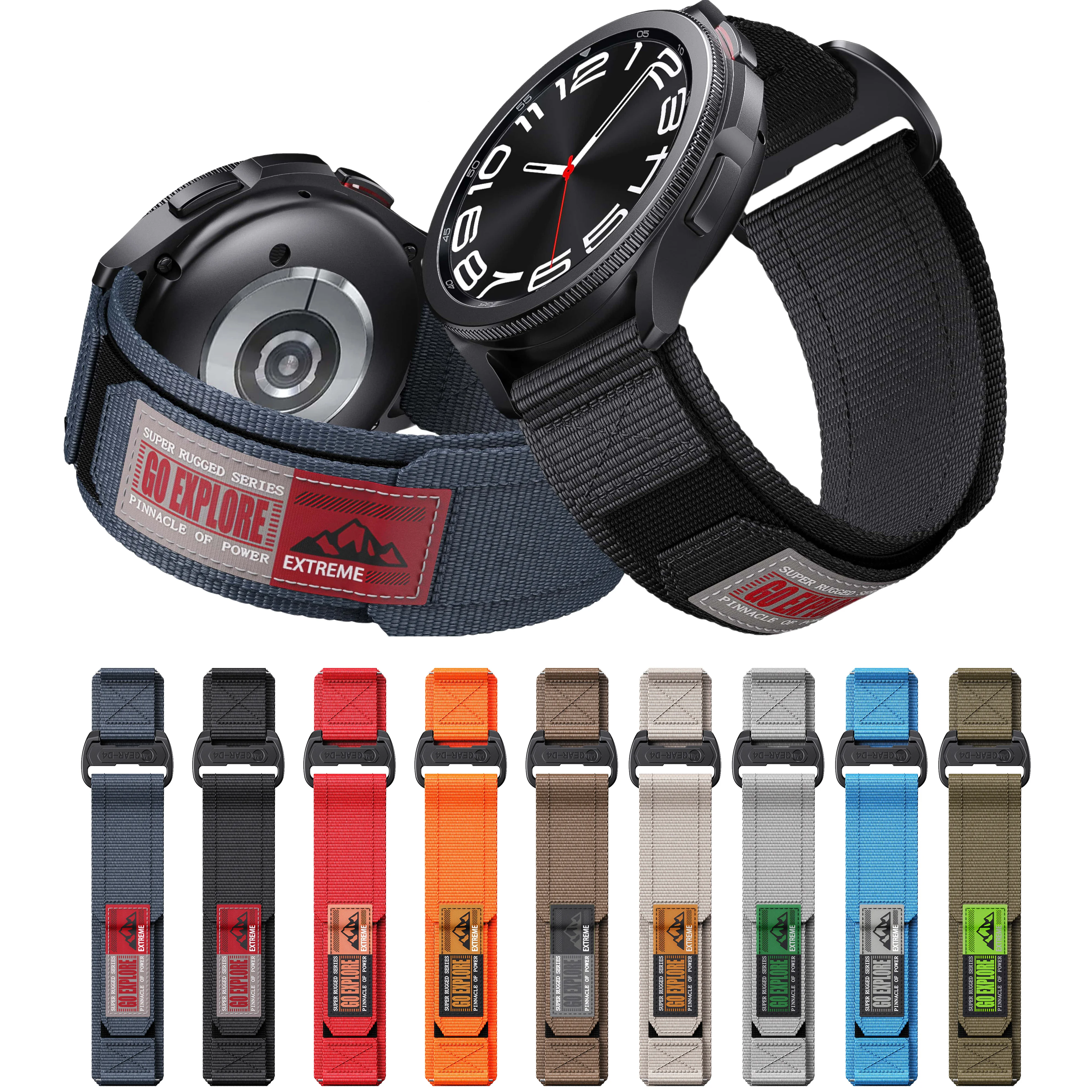 Нейлоновый ремешок 20 мм 22 мм для Garmin Forerunner 245255265, универсальный ремешок для часов 20 мм 22 мм для Garmin vivoactive 3 MUSIC (art.: 3920ca47eb86a) - 3920ca47eb86a