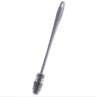 Колба с длинной ручкой, легко Чистящая чашка, домашний кухонный твердый инструмент для чистки, щетка для бутылки, прочное эргономичное стекло с мягкой щетиной и подвесным отверстием