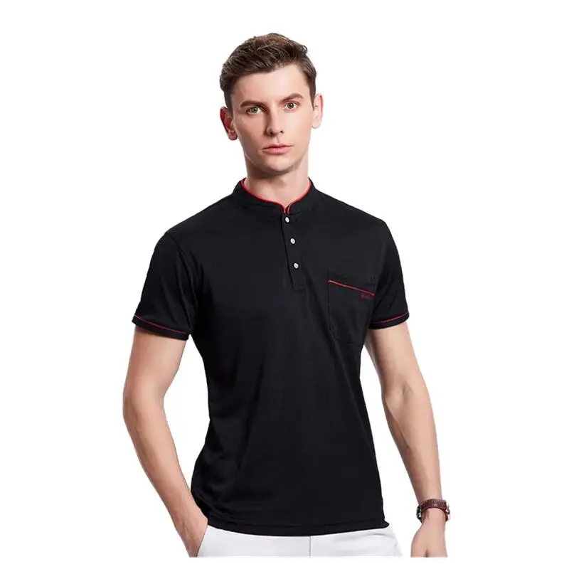 

New Men Casual T-shirts Summer Embroidery 100%Cotton Short Sleeve Harmont Blaine Eu Size shirt