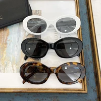 luxury sunglasses oval glasses high quality glasses for men and women to decorate your eyes