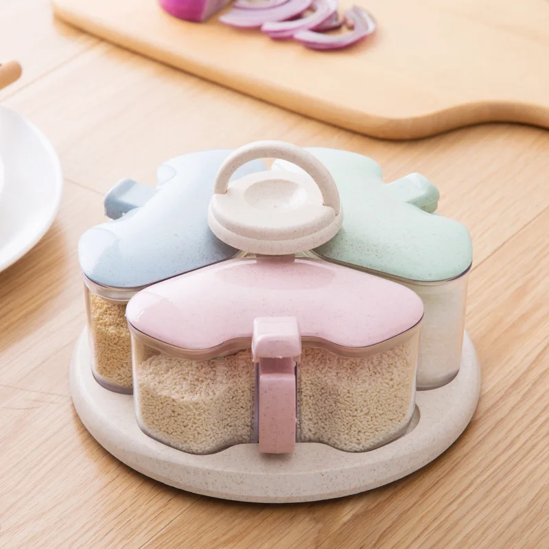 

Роторная банка для приправ, кухонные принадлежности, бутылка для приправ