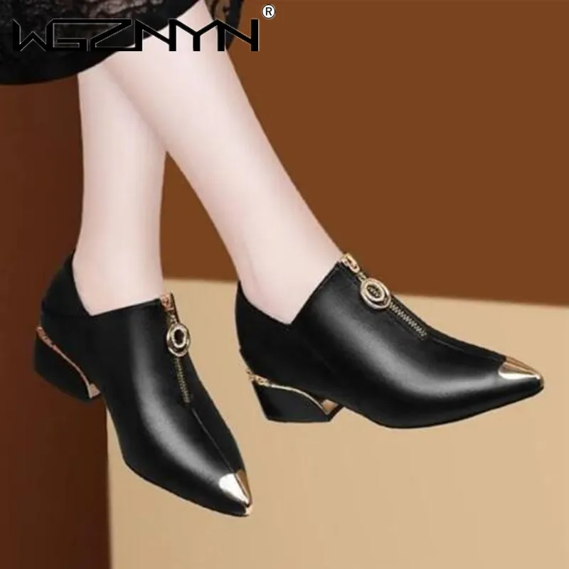 

Женские ботинки челси, Новинка весна-осень 2022, ботильоны на массивном каблуке, модная Новая женская обувь для вечеринки, пикантные дизайнер...