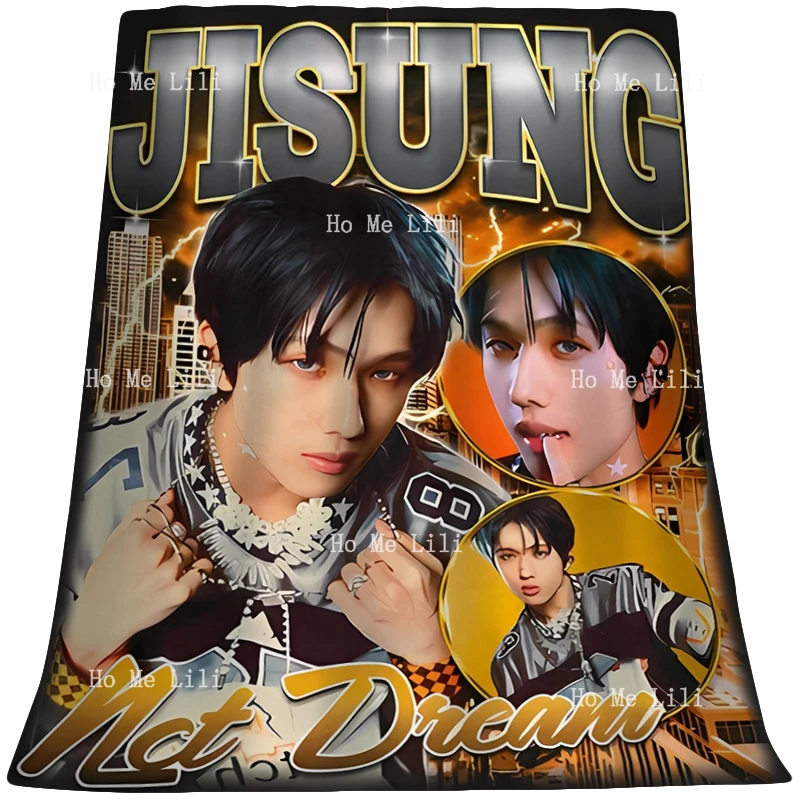 Nct Dream Jisung в стиле K-Pop Fan Art подарок фланель подходит для всех сезонов