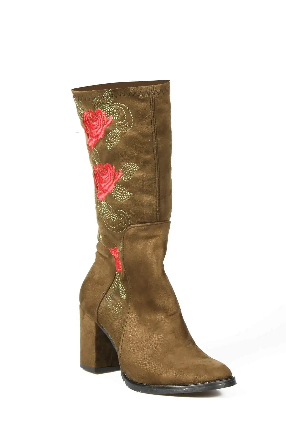 

Fashion Style Khaki Women's Boot Boots & Bootie