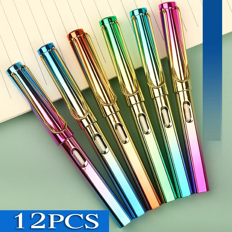 

Набор цветных карандашей для письма для детей, 12 шт., без заточки, школьные принадлежности, канцелярские принадлежности