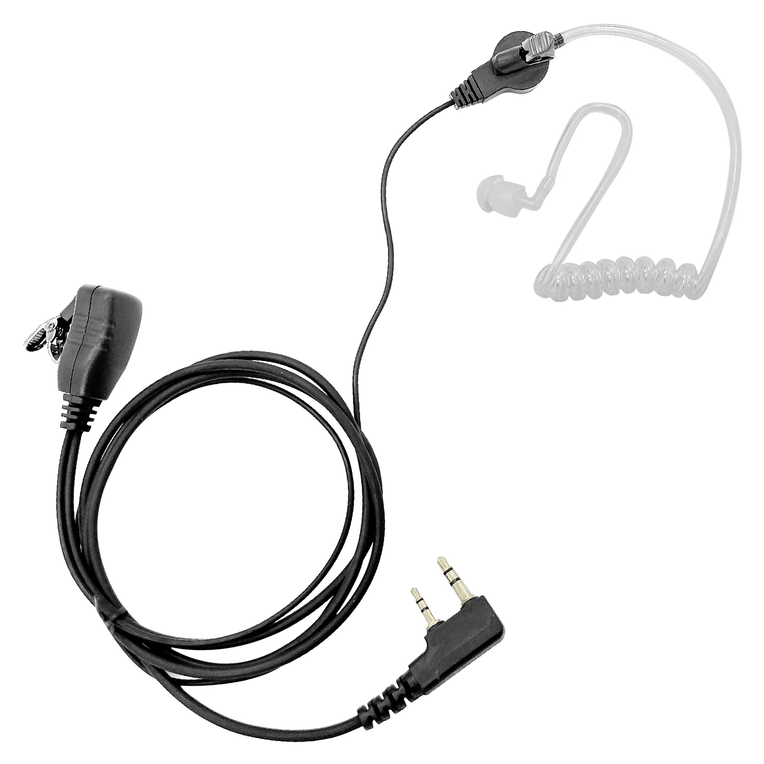 Air Acoustic Tube Headset Earpiece for Radio Walkie Talkie Headset for baofeng BF-T3, BF-888S, BF-F8HP, BF-F9, BF-F9 V2+, RD-5R