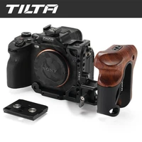 tilta ta t18 black cage for sony a7siii a7s3 full half camera cage protect case side handle lightweight
