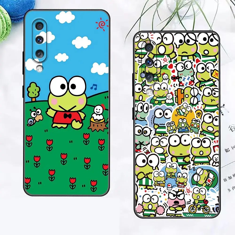

Sanrio Cute Frog Keroppi Funda Case for Samsung A10 A10S A20 A30 A30S A40 A50 A60 A70 A90 Note 8 9 10 20 Plus Lite Ultra 5G Case