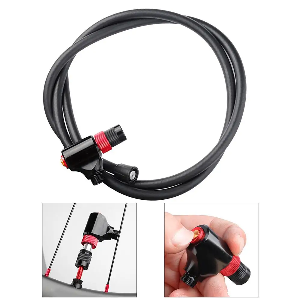 Насадка для воздушного насоса езды на велосипеде удлиненный шланг от 0 до 1