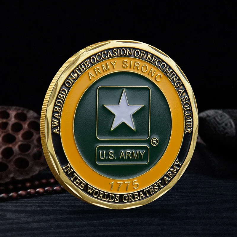 Американская военная монета Коллекционная модель американский Орлан корпус