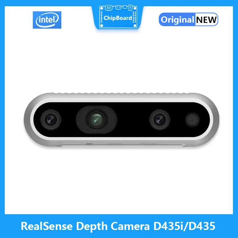 Фото Камера глубины RealSense D435i/D435 Осведомленность IMU Виртуальная/возвратная реальность и дроны ROS Бинокулярная 3D стереокамера №2
