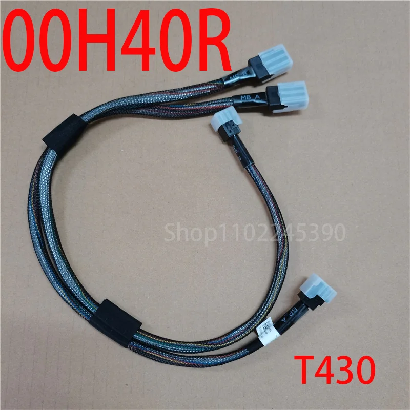 

New Original For Dell T430 Workstation Power Supply Cable 00H40R 0H40R Server Motherboard SAS Cable To Turn Back SFF8643 8087