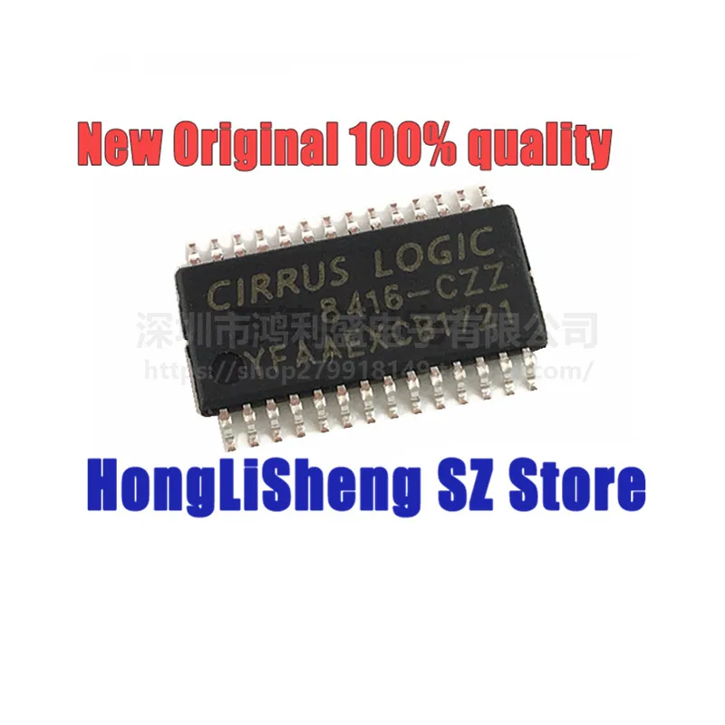 

5pcs/lot CS8416-CZZR CS8416-CZZ CS8416 8416-CZZ TSSOP-28 Chipset 100% New&Original In Stock