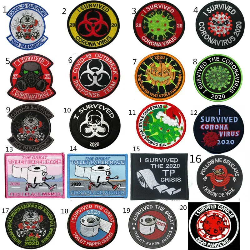 

NEW Badge Patch Tactical Military Army Embroidery Hook Patches Clothes Accessories Armbands