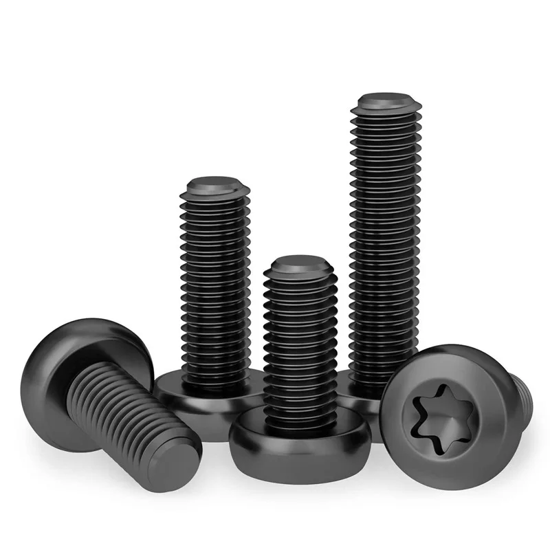 

Винты Torx черные из нержавейки 304 M3-M10