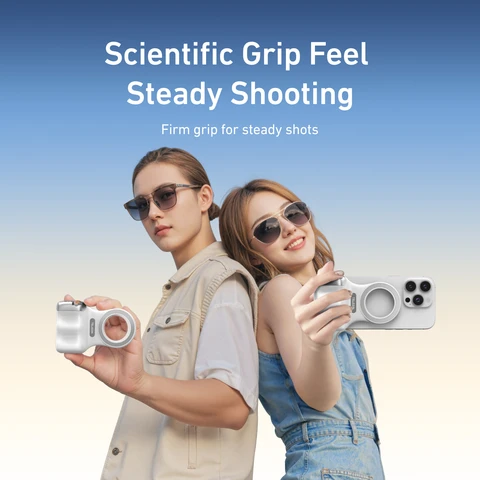 Магнитная поездка на телефон Fun Shot |   Держатель для телефона для смартфонов Samsung/Android |   Аксессуары для видеосъемки