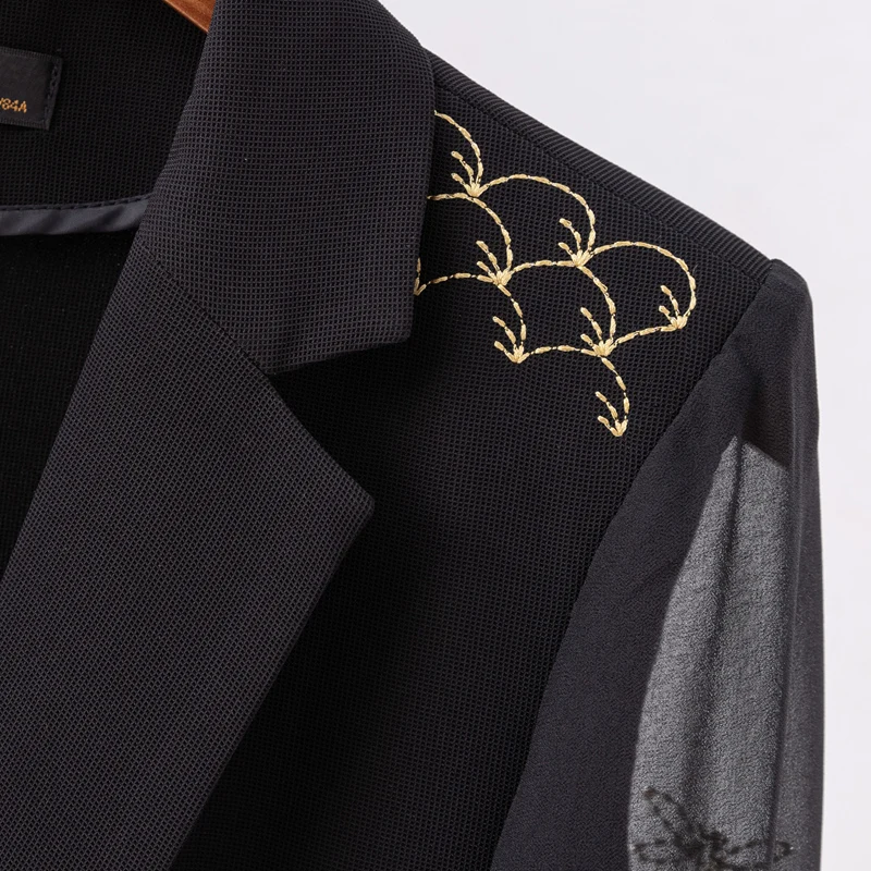 Korean Autumn Winter Women Coffee Gray Formal Blazer Office Ladies Female Long Sleeve Wide Loose Business Work Wear Jacket Coat