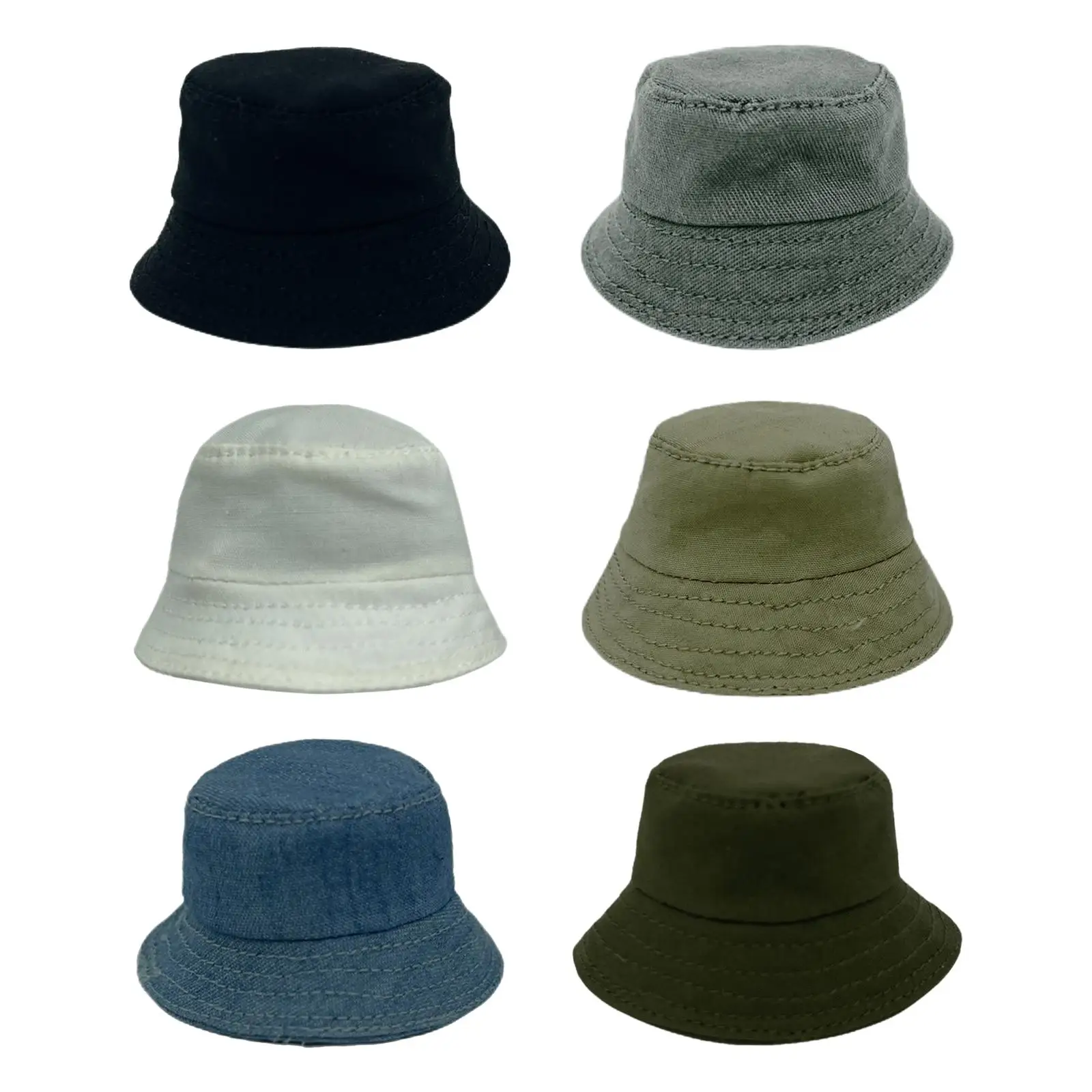 

1/6 Scale Doll Fishing Cap Hair Accessories for 12'' Doll Accs