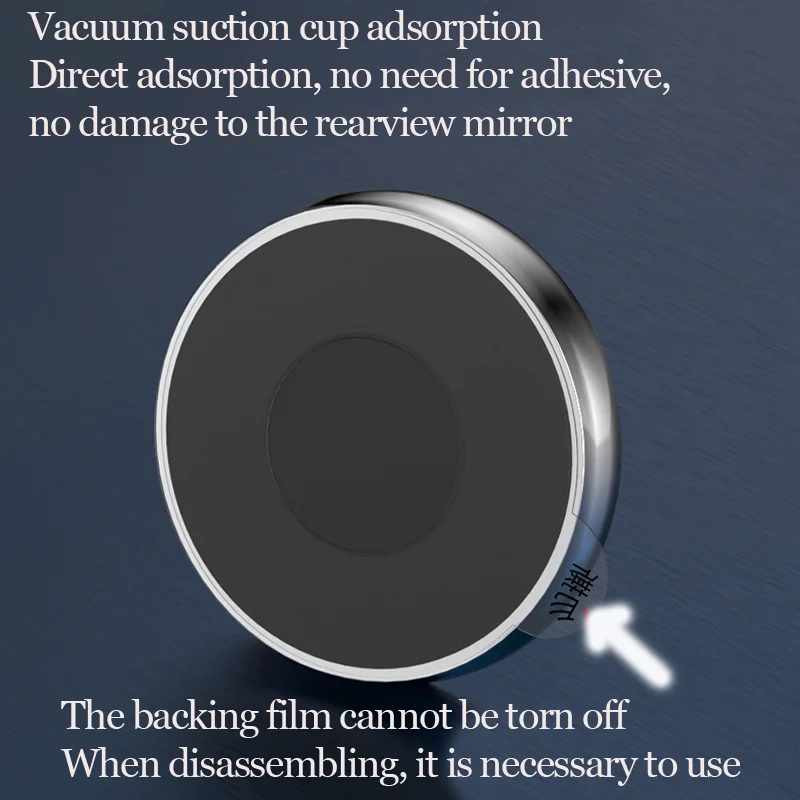 Автомобильное зеркало заднего вида на присосках 360 для слепых зон дополнительное