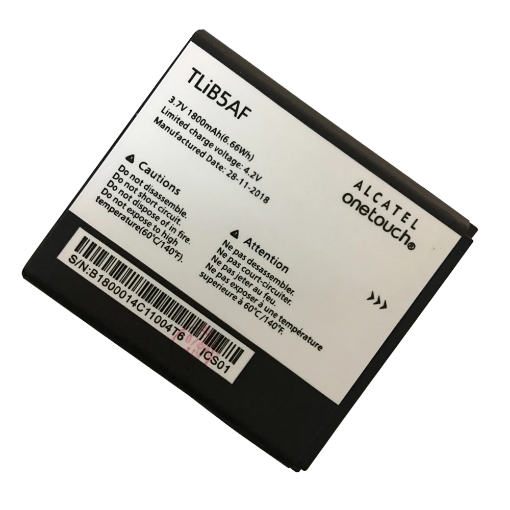 1800mAh! Новый аккумулятор TLiB5AF для Alcatel One Touch Pop C5 OT 5036 5036D 5037 5037D 5037A 5037X |