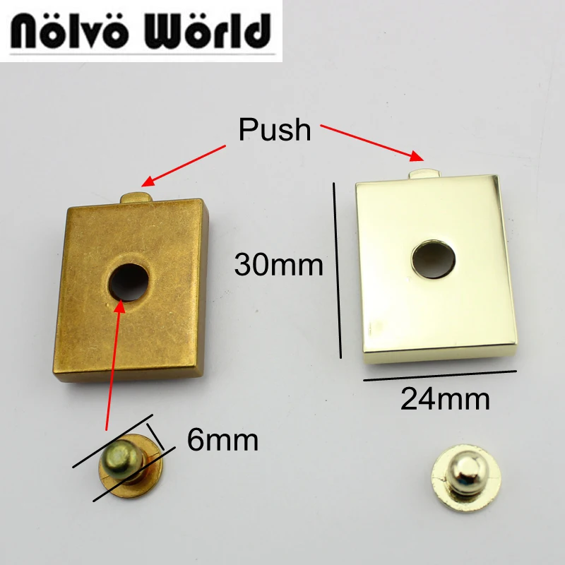 

20 шт., эксклюзивные сумки 30x24 мм, невидимый замок из металлического сплава, полезный Невидимый кошелек с замком, аксессуары для сумок