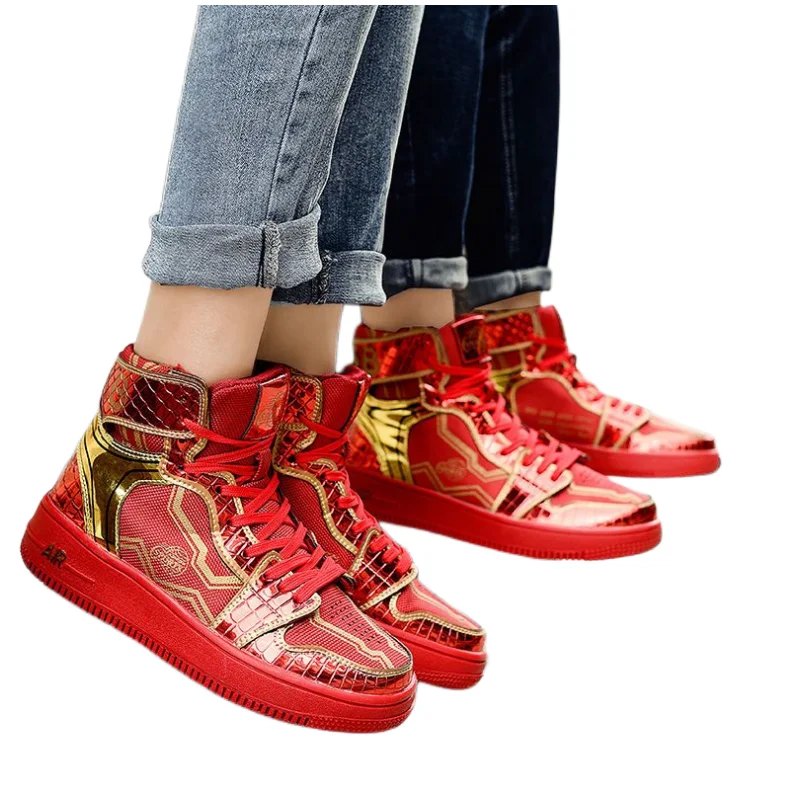 Iron Man Sneakers Sports Basketball Shoes Gift