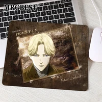 desk rug mouse ped johan liebert monster game mouse pad desk mat custom pad anime desk protection mousepad silicone gaming mat
