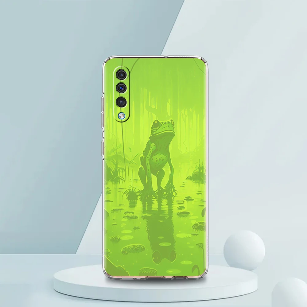 Animal Transparent Phone Case for Samsung Galaxy A12 A02 A03S A50 A70 A10 A10S A20 A30 A40 Luxury Soft Cover Fundas Coque Capas