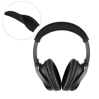zipper headband cushion pad wireless headband headphones fashion band for yoga workout running compatible for qc25