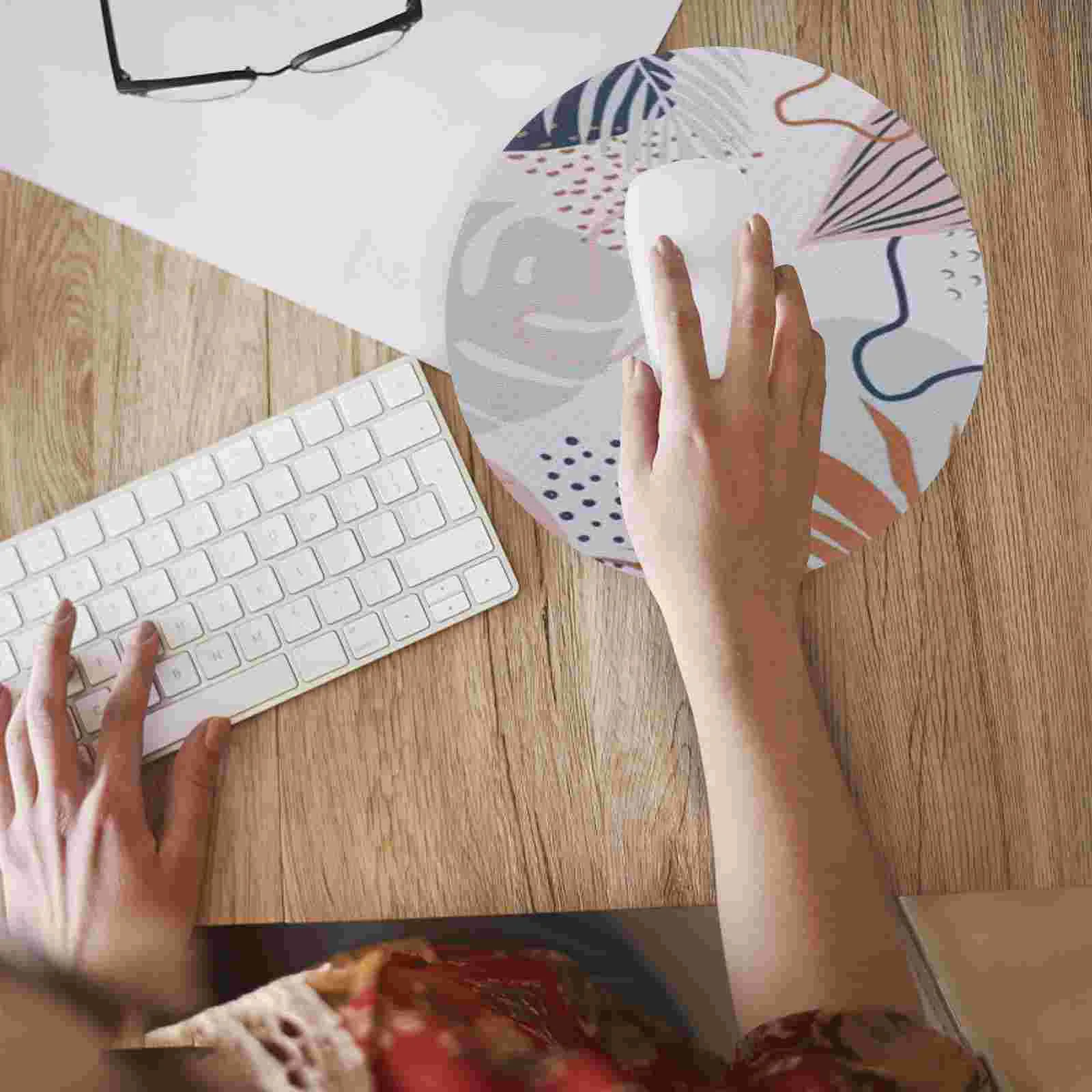 

2pcs Mat Nonslip Computer Pad Gaming Mousepad Computer Supply