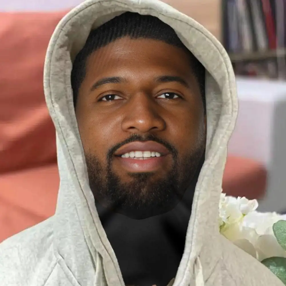 Визуальная маска на все лицо с 3D принтом