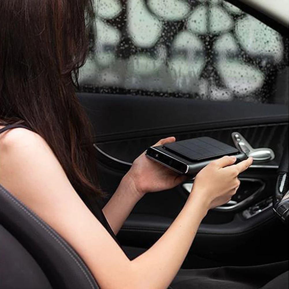 

Solar Car Air Freshener Perfume Refresher Oxygen Cleaner Ozone Generator For Formaldehyde Smoke Hair Dander Remover