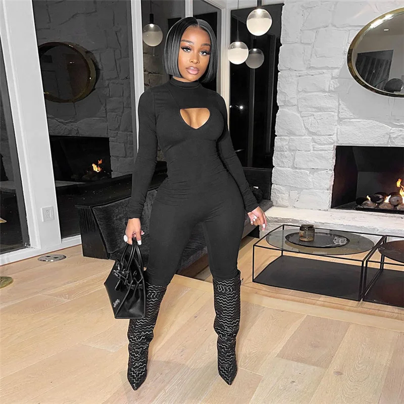 

Znaiml 2022 сексуальные комбинезоны, комбинезоны, повседневные Комбинезоны для женщин, облегающий наряд, длинные брюки с длинным рукавом, одното...