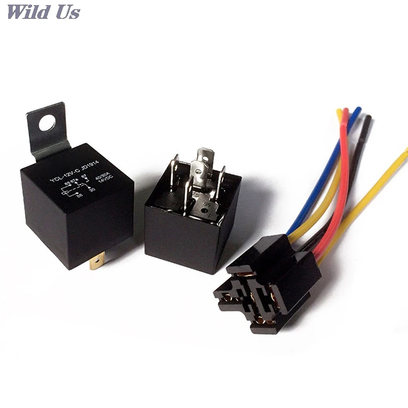 1 шт. автомобильное реле с 5 контактами 12 В/24 в пост. Тока