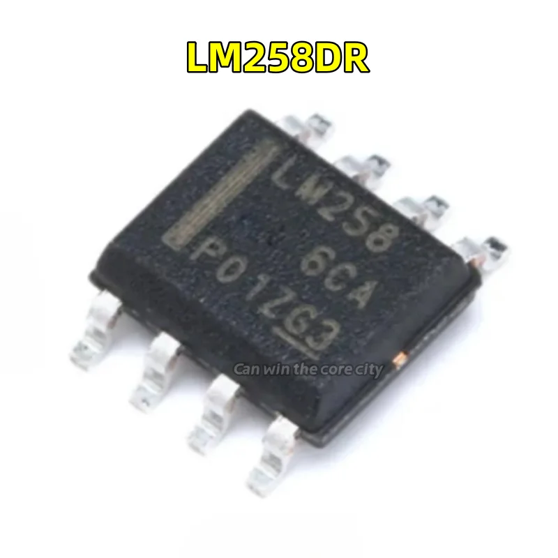 100 шт./лот новый оригинальный LM258 LM258DR, рабочий чип усилителя, патч SOP-8, точечный прямой аукцион