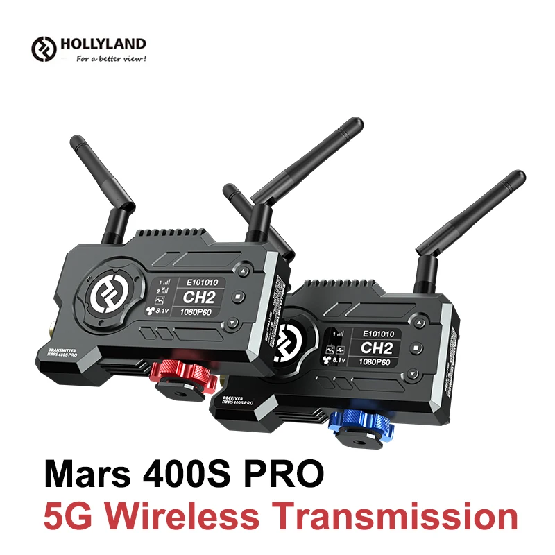 

Hollyland MARS 400S PRO файлы Беспроводная система передачи видео 1080 футов SDI HDMI-Совместимость p для фотографии прямой трансляции