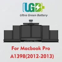 ugb new original a1398 battery for apple macbook pro 15 inch retina a1398 mid 2012 early 2013 a1417